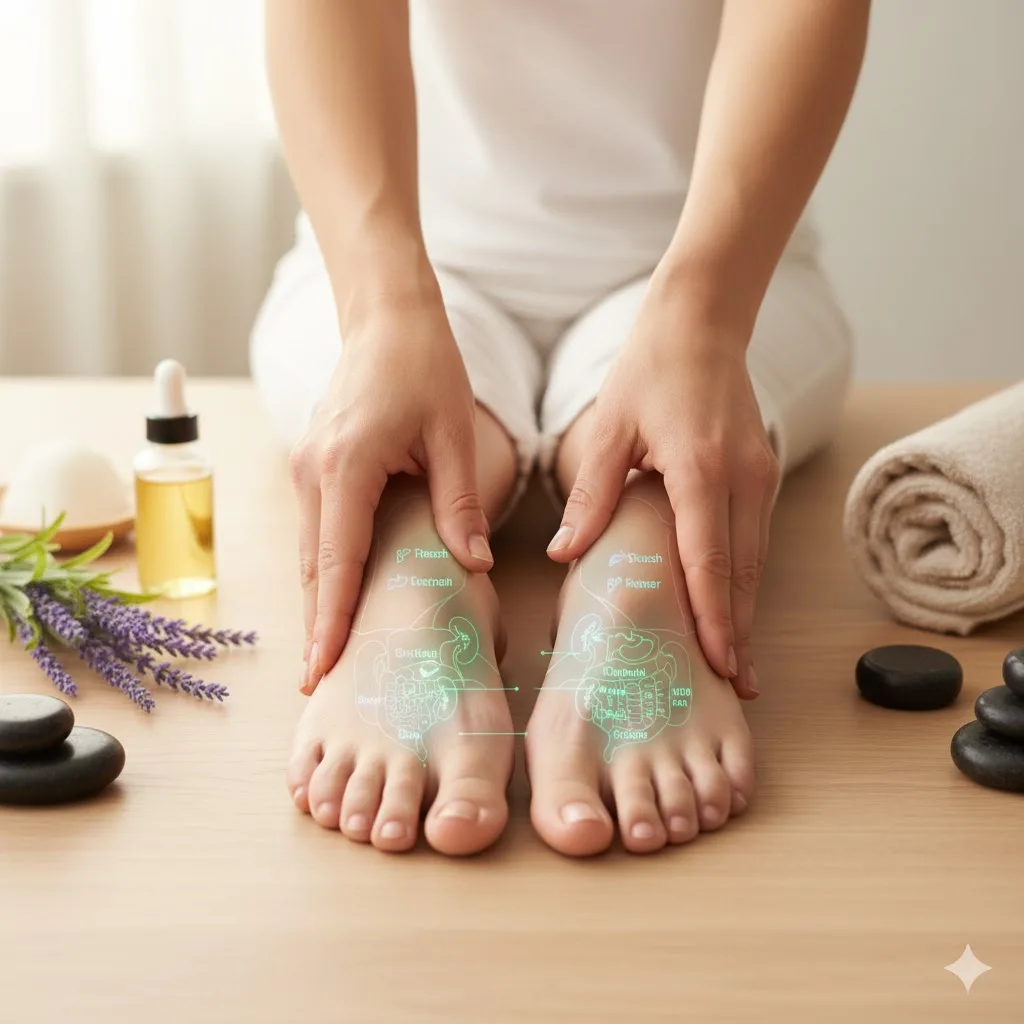 Reflexología: Beneficios y Técnicas para Aplicar en Casa - Guía Completa
